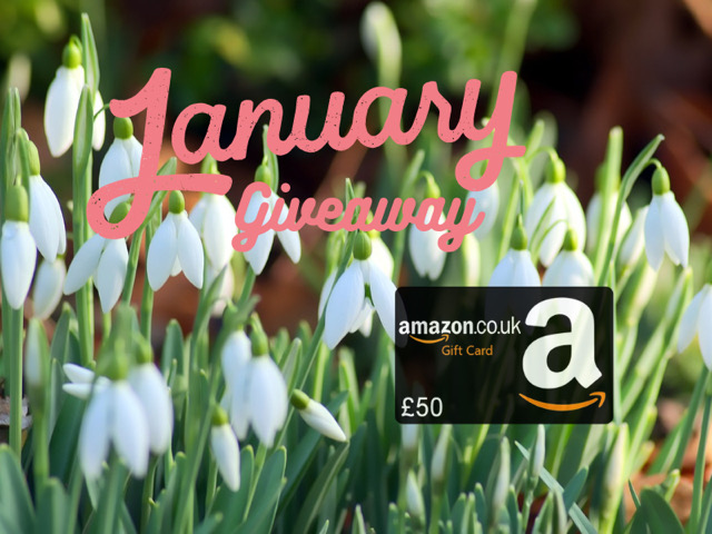Enter our January Amazon gift card giveaway